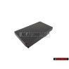 Original VW Centre Console Blank Cap Cover Black Golf MK2 - 321957087A 01C