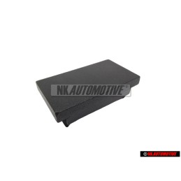 Original VW Centre Console Blank Cap Cover Black Golf MK2 - 321957087A 01C