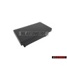 Original VW Centre Console Blank Cap Cover Black Golf MK2 - 321957087A 01C