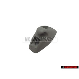 Original VW Sun Visor Clip Hook Hanger Bracket Holder Grey - 191857559 H50