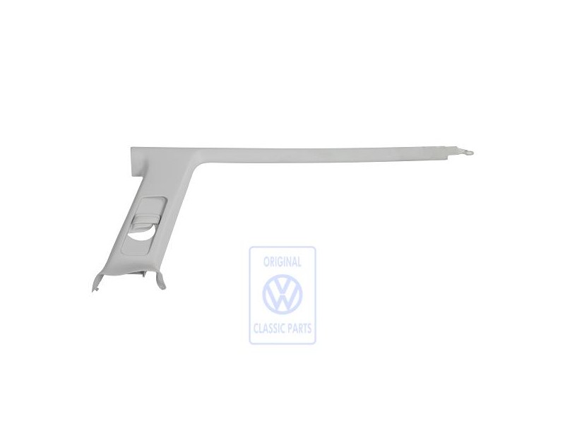 Original VW C-Pillar Trim Grey Blue - 1H9867287 H50