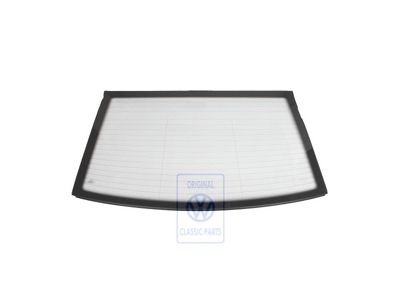 Original VW Rearview Window Heated With Aerial - 1H5845051D