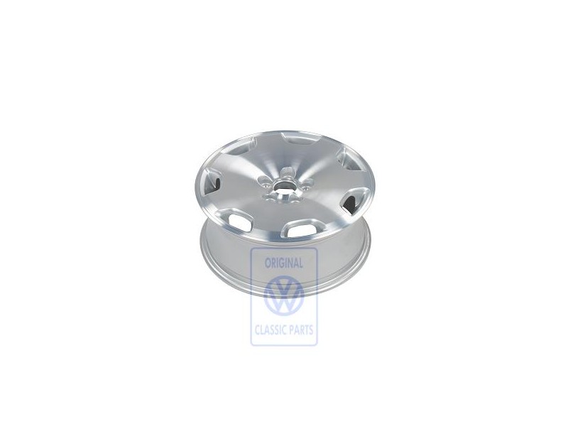 Original VW Aluminium Rim Bright Chrome - 1J0601025AK1Z2