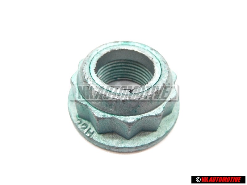 Original VW 12 Point Socket Shouldered Nut Self-Locking - N 90587602