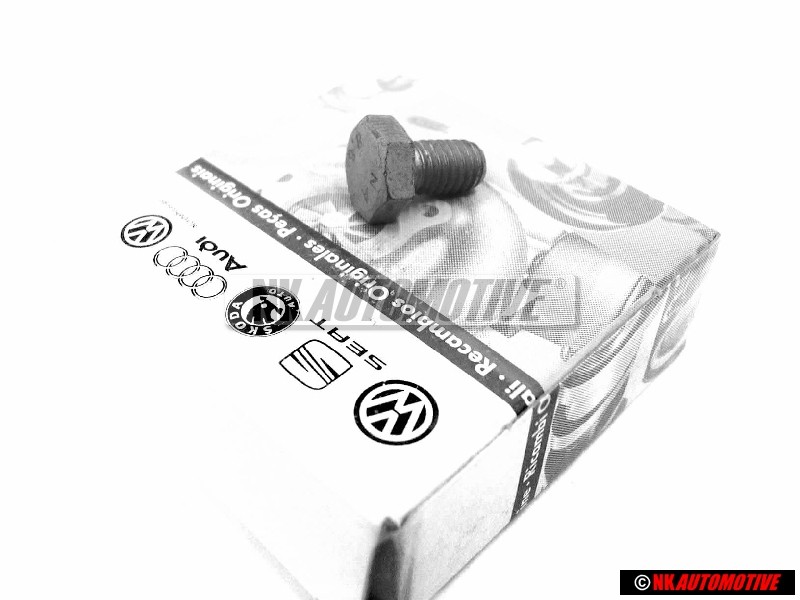 Original VW Brake Disc Cover Plate Dust Shield Hexagon Bolt - N 90529302