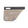 Original VW Door Panel Trim (Cloth) Black/Light Beige - 1J9867212S HWM