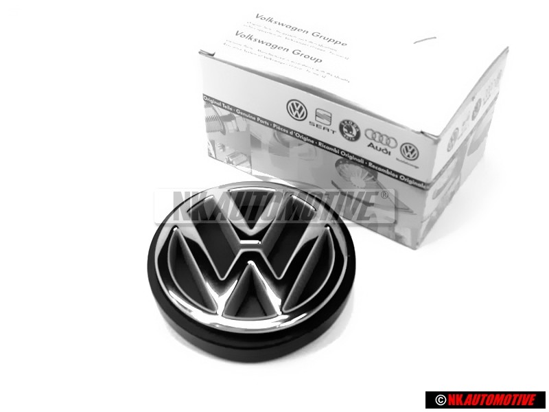 VW Original Rear Hatch Boot Trunk Badge Emblem 1989-1992 - 191853601G WV9