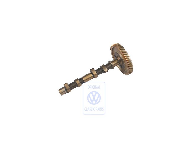 Original VW Camshaft With Timing Gear - 113109021D