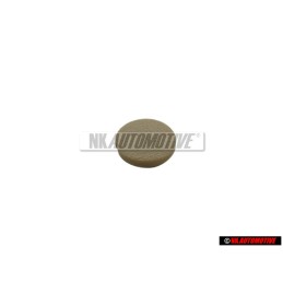 Original VW Cover Cap Light Beige - 357867169 Q70
