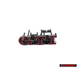 Original VW GTI Front Grill Badge Emblem Red - 1J6853679H JGS
