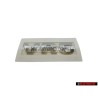 Original VW VR5 Rear Boot Badge Emblem Chrome - 3B0853675B 739