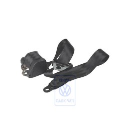 Original VW Three-Point Safety Belt Satin Black - 701857805B 01C