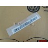 Original VW Golf MK3 CABRIOLET Rear Boot Badge Emblem Chrome - 1E0853687C Z10