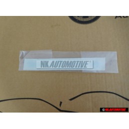 Original VW Golf MK3 CABRIOLET Rear Boot Badge Emblem Chrome - 1E0853687C Z10