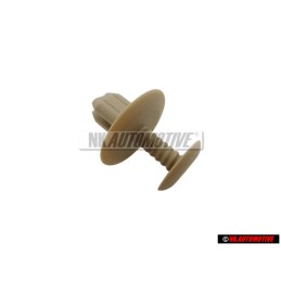 Original VW Clip Light Beige - 1H0867199A Q70