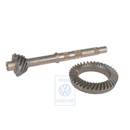 Original VW Pinion And Crown Wheel - 004517143C
