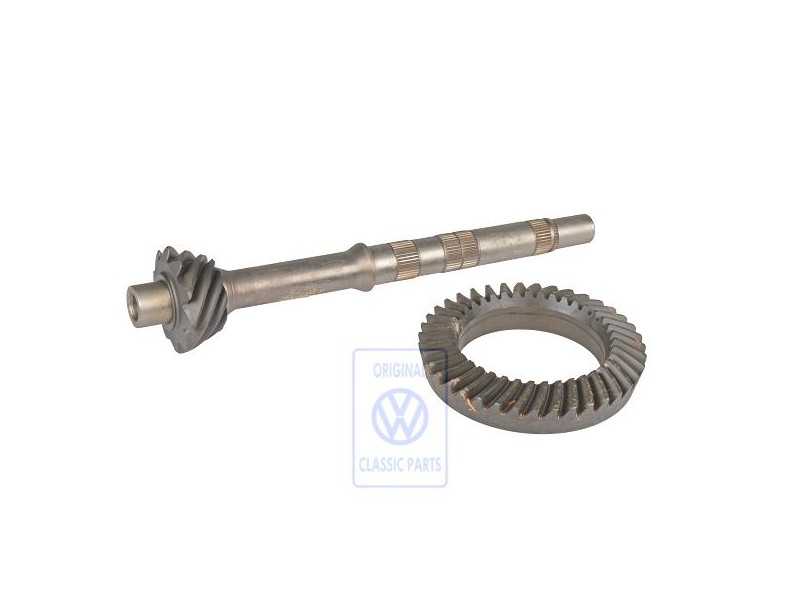 Original VW Pinion And Crown Wheel - 004517143C