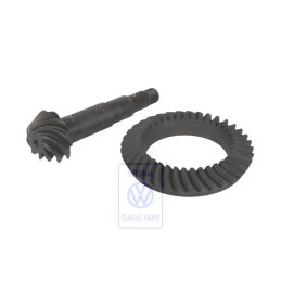 Original VW Pinion And Crown Wheel - 017525143F