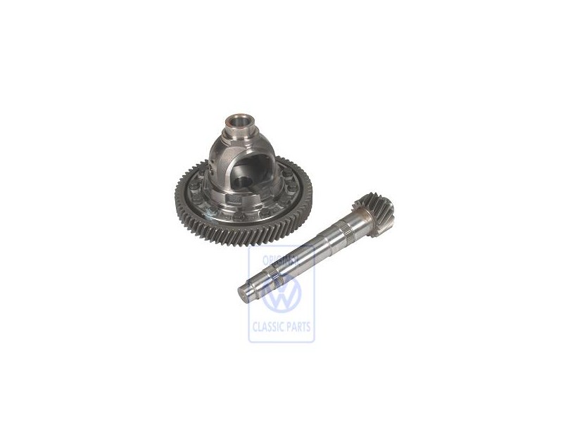 Original VW Gear Set With Differential Housing - 02G409143Q