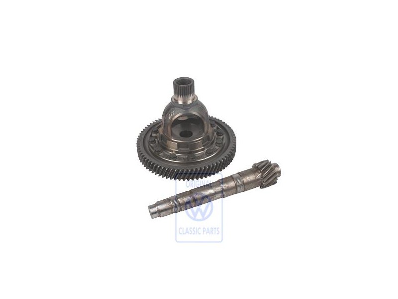 Original VW Gear Set With Differential Housing - 02G409143R