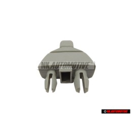 Original VW Retainer For Sun Visor Pearl Grey - 6R0857561 Y20