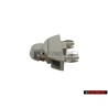 Original VW Retainer For Sun Visor Pearl Grey - 6R0857561 Y20