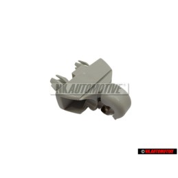 Original VW Retainer For Sun Visor Pearl Grey - 6R0857561 Y20