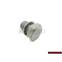 Original VW Oil Drain Plug With Seal - N 90813201