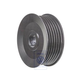 Original VW Poly V-Belt Pulley - 054903119E