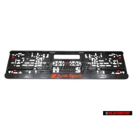 Original Audi Audi Sport License Plate Holder - 3291900100