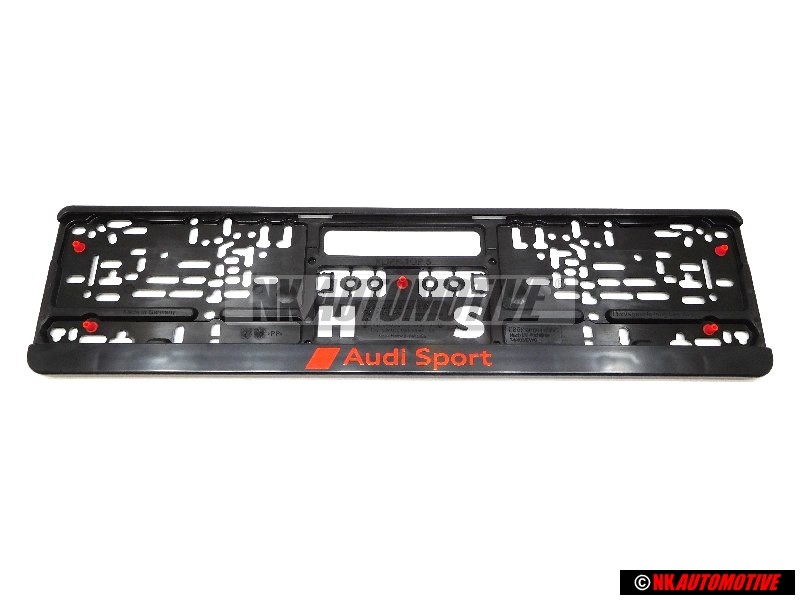 Original Audi Audi Sport License Plate Holder - 3291900100