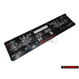 Original Audi Audi Sport License Plate Holder - 3291900100