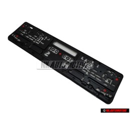 Original Audi Audi Sport License Plate Holder - 3291900100