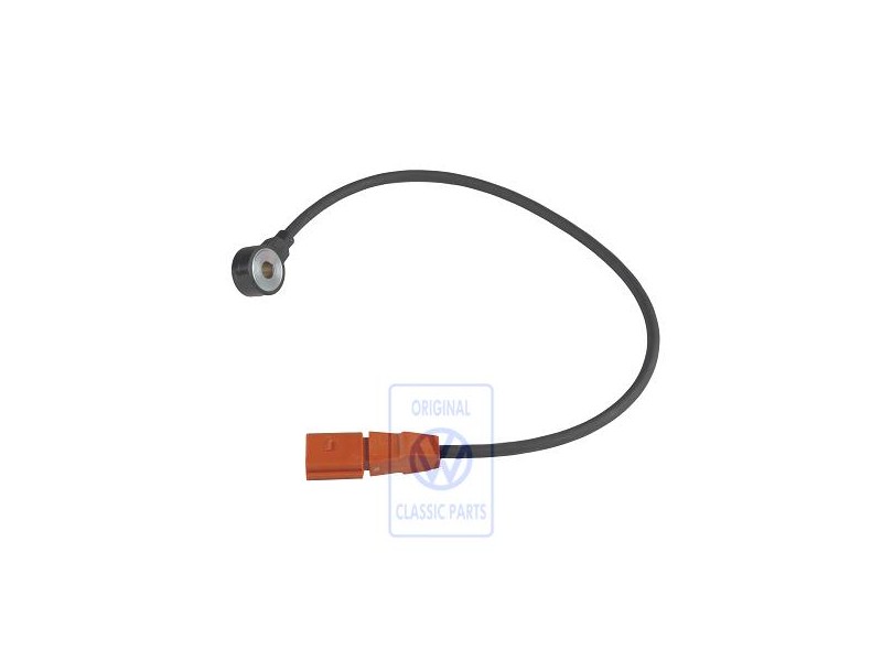 Original VW Knock Sensor With Wiring Harness - 07D905377K