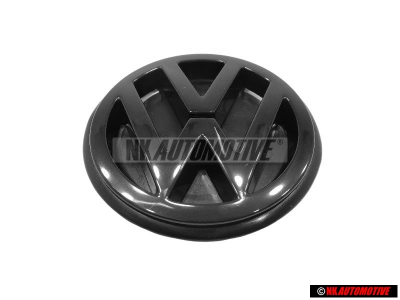 Original VW Rear Badge Emblem Black - 357853601B