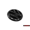 Original VW Rear Badge Emblem Black - 357853601B