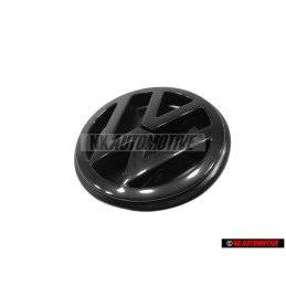 Original VW Rear Badge Emblem Black - 357853601B