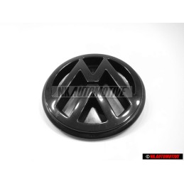 Original VW Rear Badge Emblem Black - 357853601B