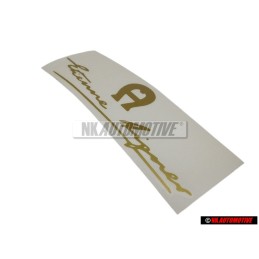 VW Classic Parts Etienne Aigner Decal Beige Gold - 155853687G P06