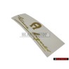 VW Classic Parts Etienne Aigner Decal Beige Gold - 155853687G P06