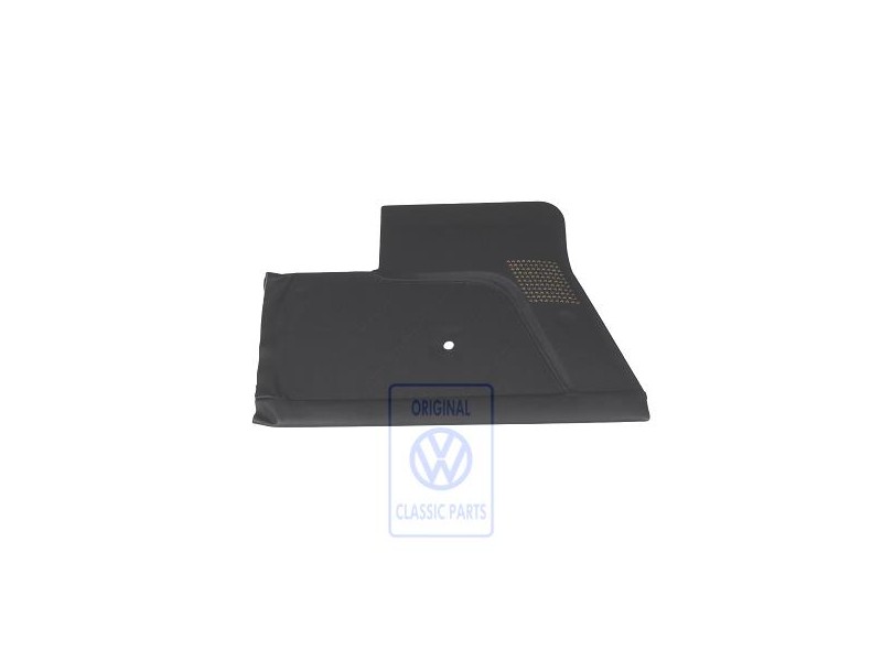Original VW Side Panel Trim (Leather) Black - 155867043F 1BX