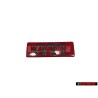 Original VW GTI Side Badge Emblem Red - 191853714