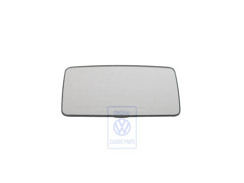 Original VW Mirror Glass (Convex) - 191857521B