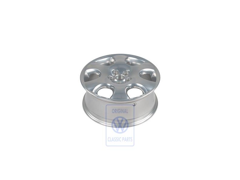 Original VW Aluminium Rim Chrome Colored - 1C0601025AALL8