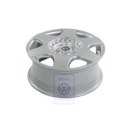 Original VW Aluminium Rim Chrome Coloured Metallic - 1C0601025D 091
