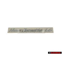 Original VW Inscription Silver - 1C0853313 4BV