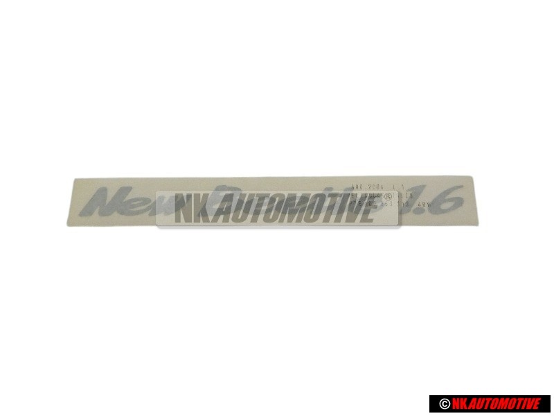 Original VW Inscription Silver - 1C0853313 4BV