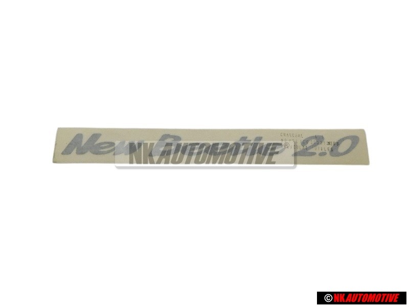Original VW Inscription Silver - 1C0853313B 3BU
