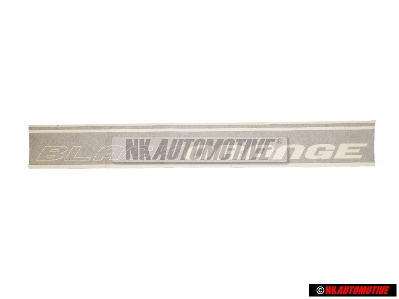 Original VW Film Lettering Black - 1C0853316D NG4