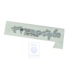 Original VW Film Lettering Silver - 1C0853433 1W4